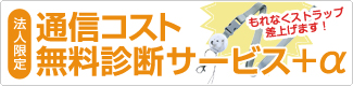 �ʐM�R�X�g�����f�f�T�[�r�X�{&alpha;
